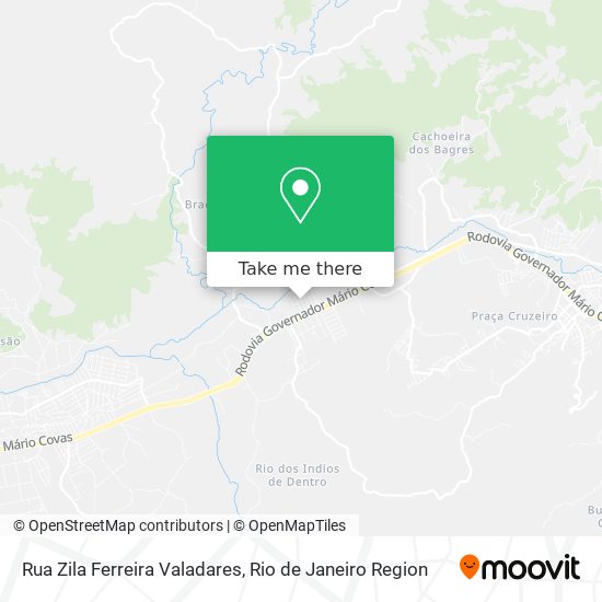 Rua Zila Ferreira Valadares map