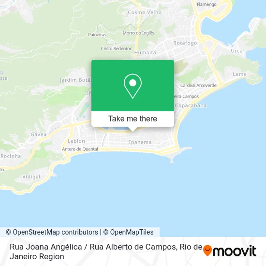Rua Joana Angélica / Rua Alberto de Campos map
