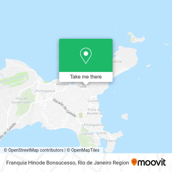 Franquia Hinode Bonsucesso map