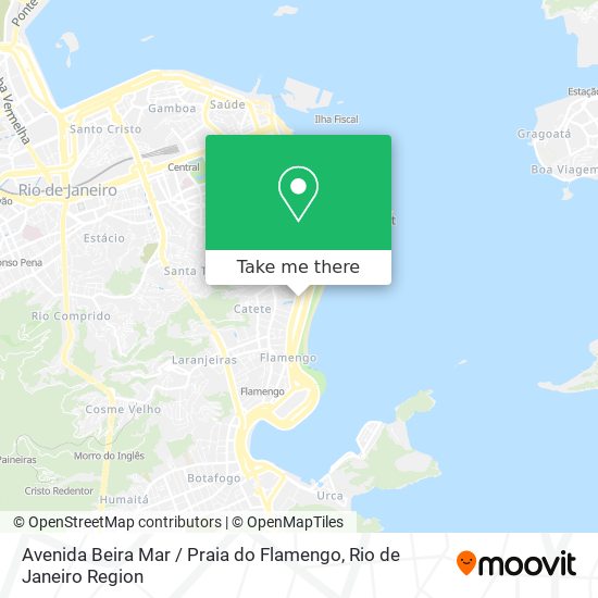 Avenida Beira Mar / Praia do Flamengo map