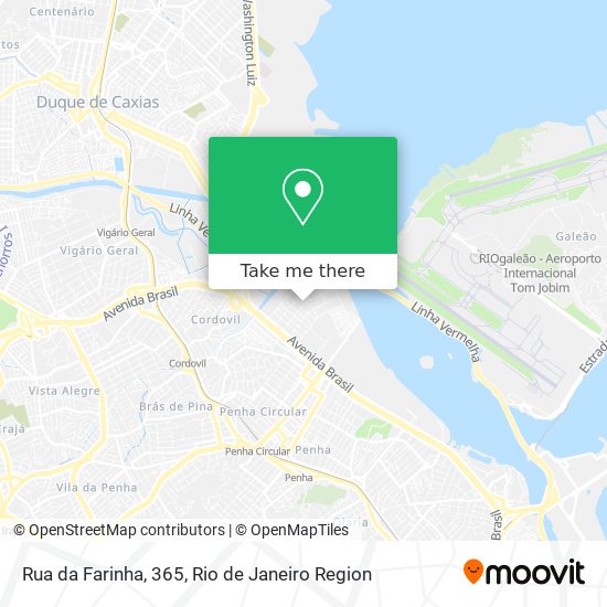 Mapa Rua da Farinha, 365