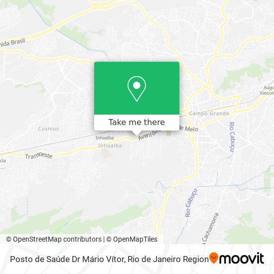 Posto de Saúde Dr Mário Vítor map