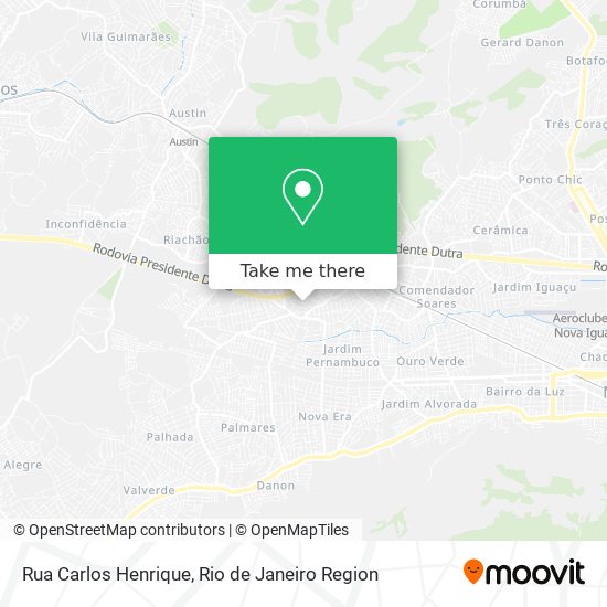 Rua Carlos Henrique map