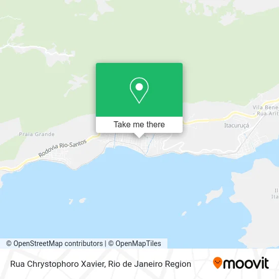 Rua Chrystophoro Xavier map