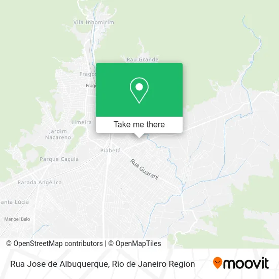 Rua Jose de Albuquerque map