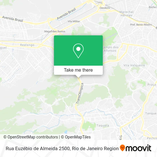 Rua Euzébio de Almeida 2500 map
