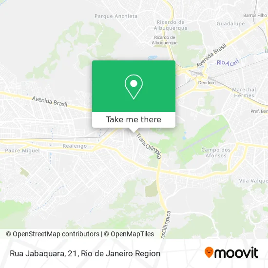 Rua Jabaquara, 21 map