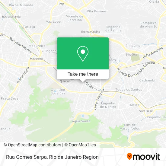 Rua Gomes Serpa map