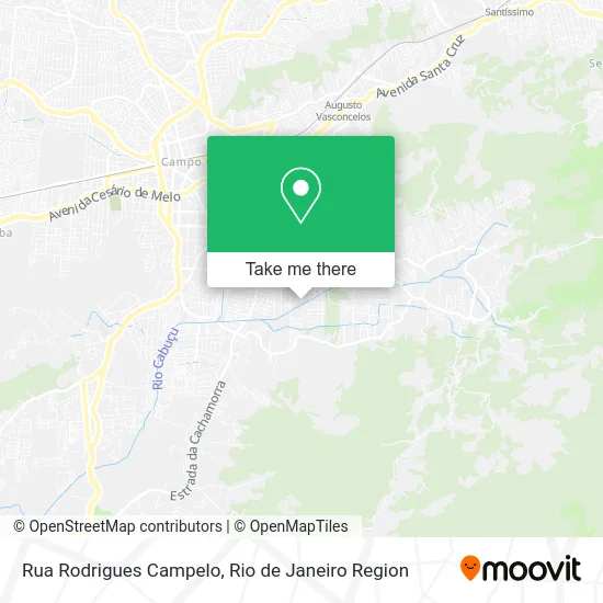 Rua Rodrigues Campelo map
