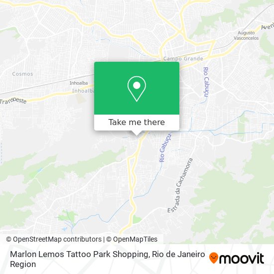 Marlon Lemos Tattoo Park Shopping map