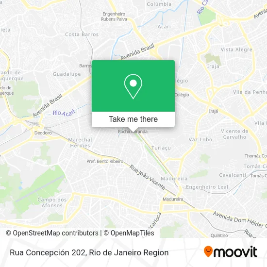 Rua Concepción 202 map