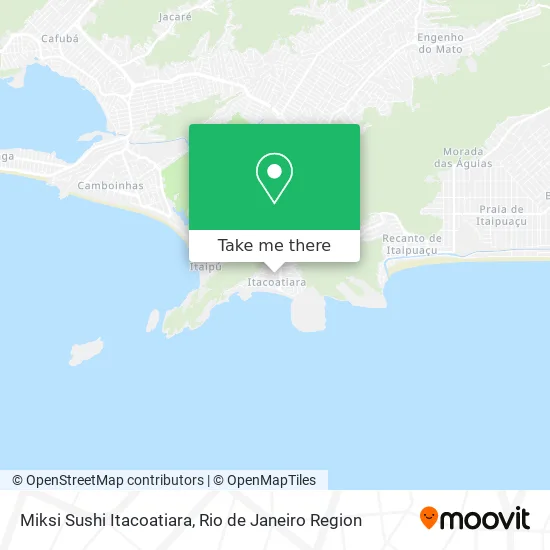 Miksi Sushi Itacoatiara map