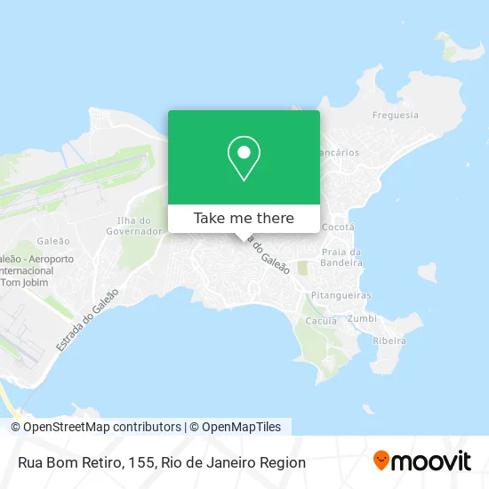 Rua Bom Retiro, 155 map