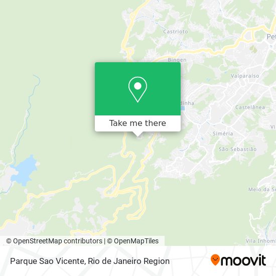 Parque Sao Vicente map
