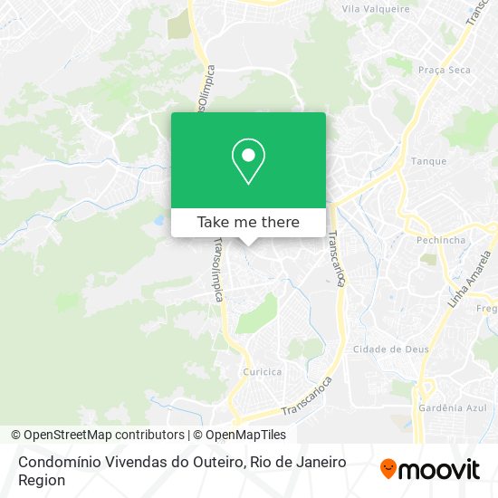 Condomínio Vivendas do Outeiro map
