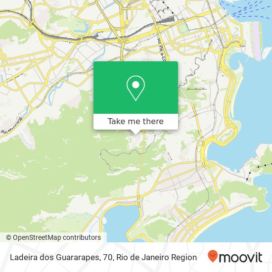 Ladeira dos Guararapes, 70 map