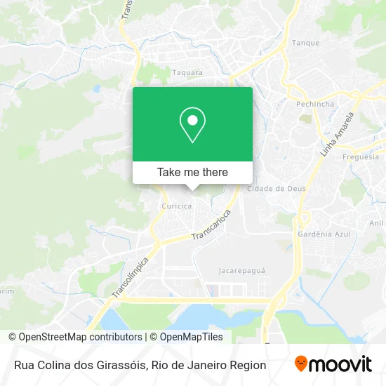 Rua Colina dos Girassóis map