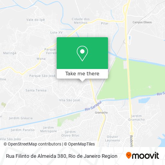 Rua Filinto de Almeida 380 map