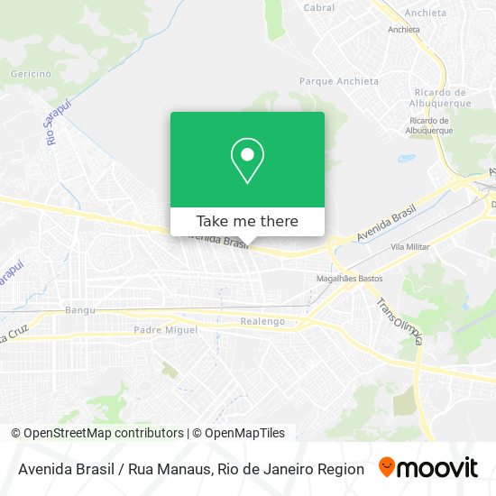 Avenida Brasil / Rua Manaus map