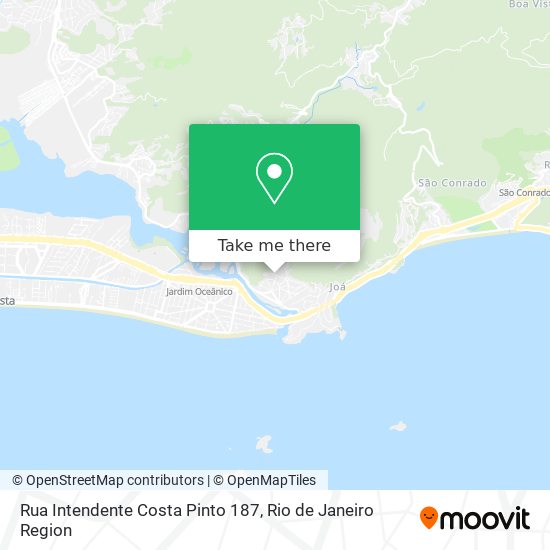 Rua Intendente Costa Pinto 187 map