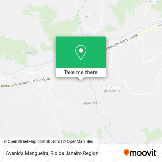 Avenida Mangueira map