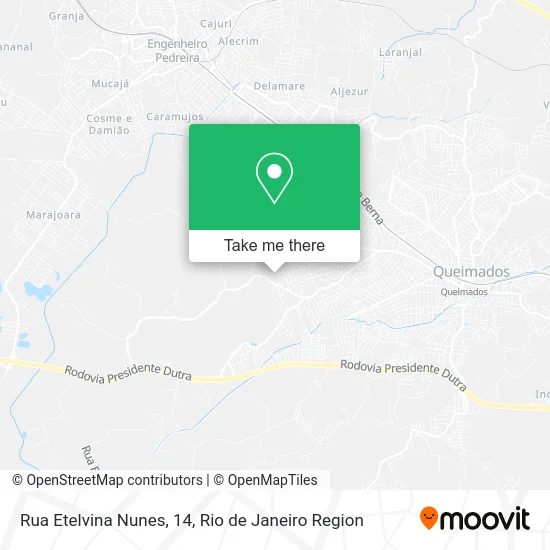 Rua Etelvina Nunes, 14 map
