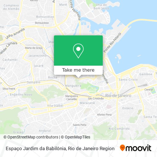 Espaço Jardim da Babilônia map