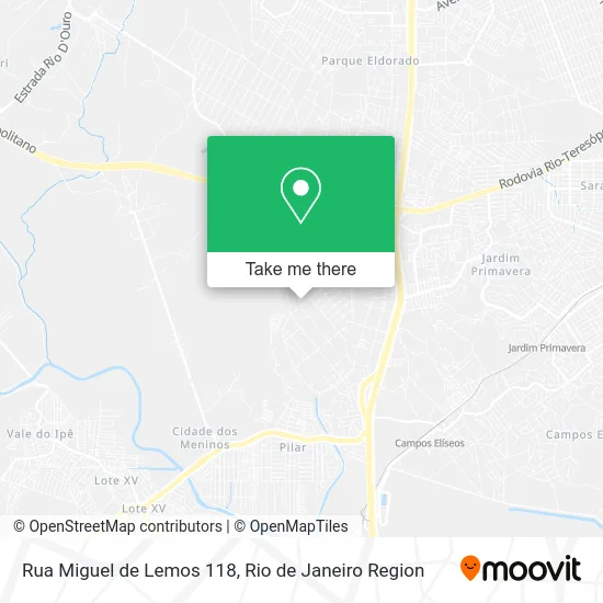 Rua Miguel de Lemos 118 map