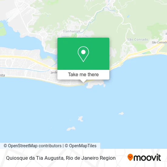 Quiosque da Tia Augusta map