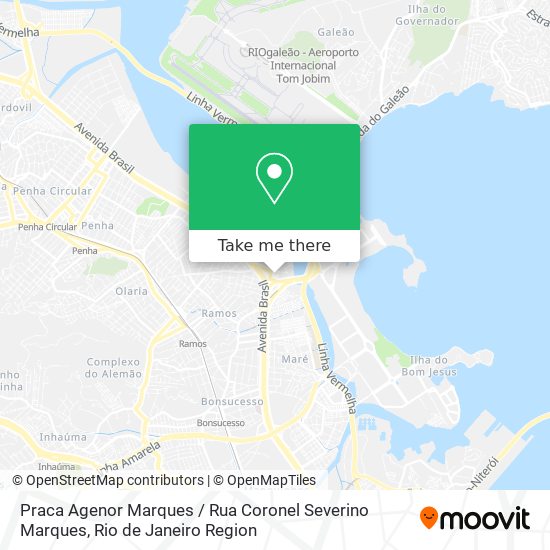 Praca Agenor Marques / Rua Coronel Severino Marques map