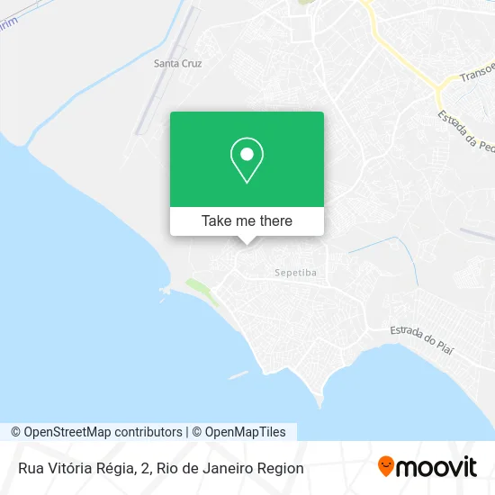 Rua Vitória Régia, 2 map