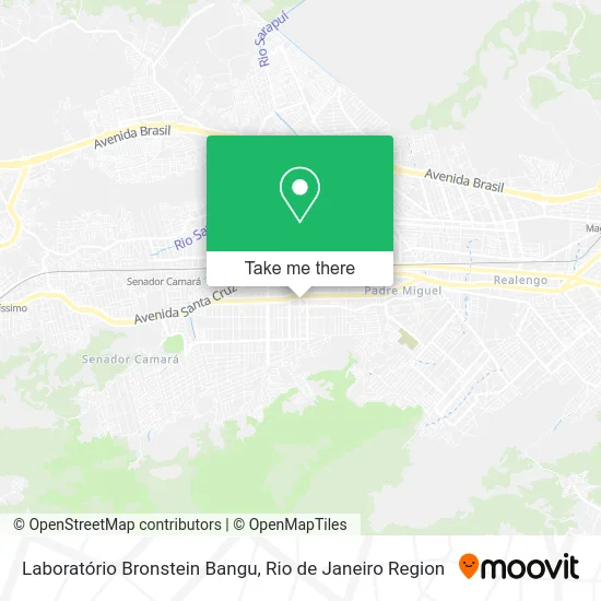 Laboratório Bronstein Bangu map