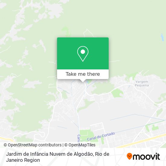 Jardim de Infância Nuvem de Algodão map