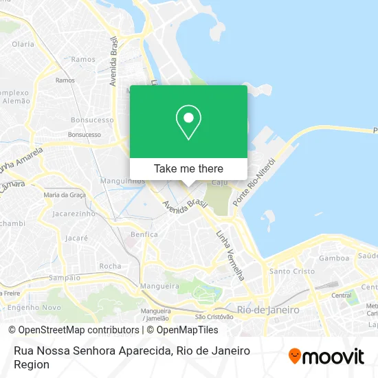 Rua Nossa Senhora Aparecida map