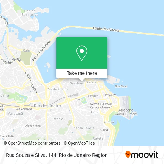 Rua Souza e Silva, 144 map