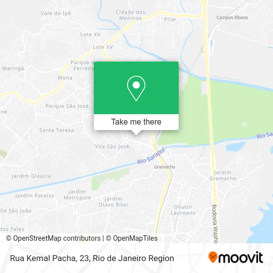 Rua Kemal Pacha, 23 map