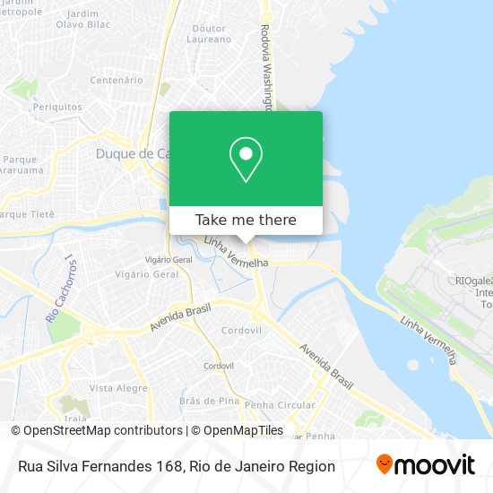 Rua Silva Fernandes 168 map