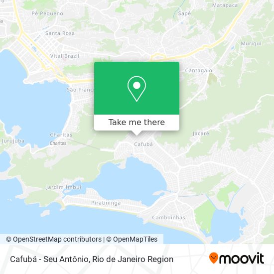 Cafubá - Seu Antônio map