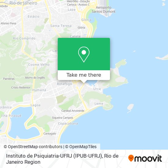 Instituto de Psiquiatria-UFRJ (IPUB-UFRJ) map