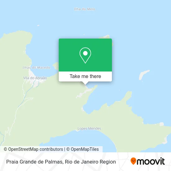 Praia Grande de Palmas map