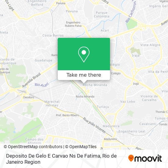 Deposito De Gelo E Carvao Ns De Fatima map
