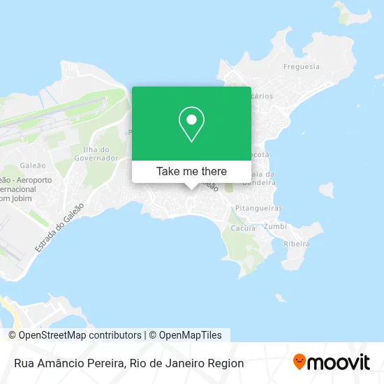 Rua Amâncio Pereira map