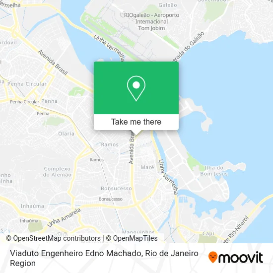 Viaduto Engenheiro Edno Machado map