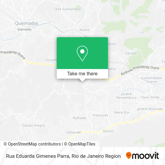 Rua Eduarda Gimenes Parra map