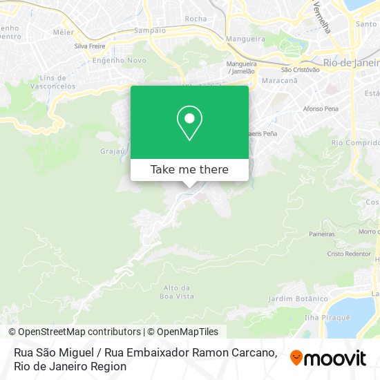 Rua São Miguel / Rua Embaixador Ramon Carcano map