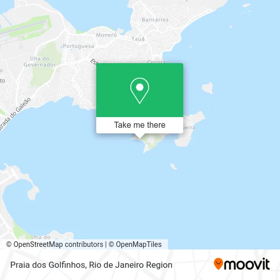 Praia dos Golfinhos map