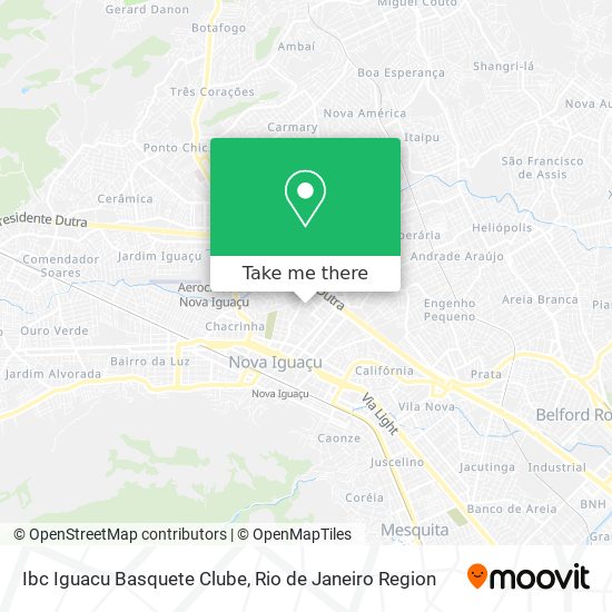 Mapa Ibc Iguacu Basquete Clube
