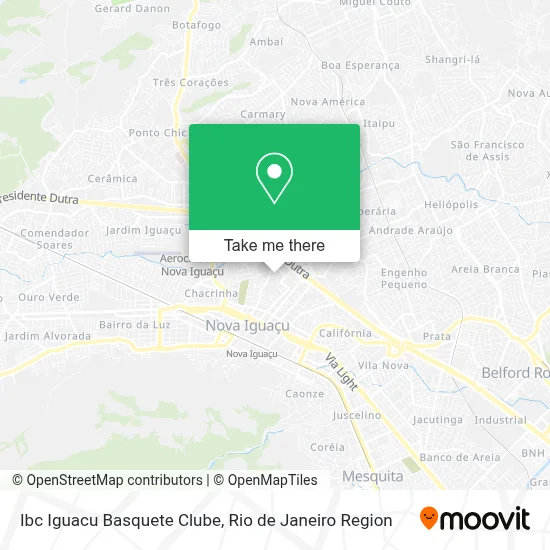 Ibc Iguacu Basquete Clube map