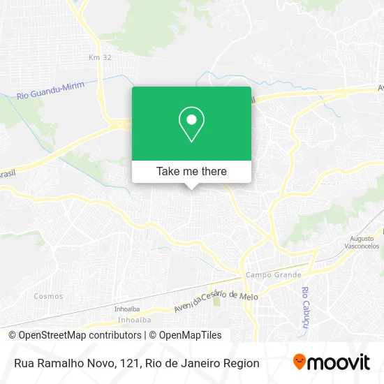 Rua Ramalho Novo, 121 map