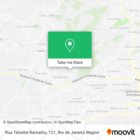 Rua Teixeira Ramalho, 121 map